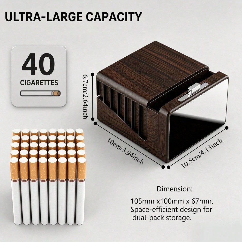 Large Capacity Cigarette Case, - đánh giá và giá Smoking & Vaping Accessories