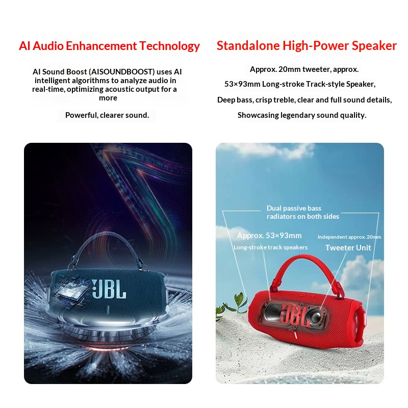 JBL CHARGE6 IP68 Dustproof Wat - đánh giá và giá Anker Speaker Soundcore Boom 2